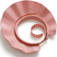 온핏업 유아용 성인용 겸용 길이조절 샴푸캡, 핑크, 1개