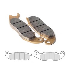 락모터스 PCX 호환 세라믹 브레이크패드 21년-26년 ABS 앞 뒤 브레이크패드 피식이, 프론트, 1세트
