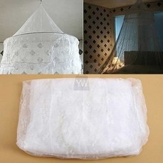 YWSHOP 캐노피 모기장(화이트) 여름모기장 캐노피프레임 침대용모기장