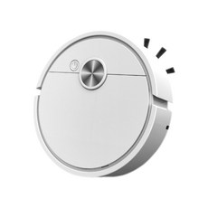 SWEEPIN 掃地機器人 智能掃吸拖一體全自動清潔, 低吸力【10萬轉速】稍靜音+毛刷, FX77-奶白✦