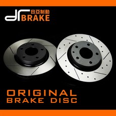 日亞制動 UX 凌志 原廠規格 煞車碟盤 塗裝版（免費改色）原廠碟盤 劃線碟盤打洞碟盤 多活塞煞車卡鉗防銹碟盤, 1個, 2018年～｜後輪｜原廠規格281mm,一體式｜平面版