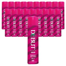 데뷰 센스 헤어스프레이 후로랄, 300ml, 20개