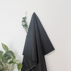 CRT 045 탐나요 고급 TPU 가공 방수 원단 패턴 무지 코팅 패브릭, 1개, 블랙