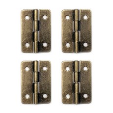 아이베란다 미니 엔틱경첩 힌지 가구철물 30x20mm, 4개