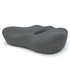 즈이리빙 메모리폼 의자 방석 소프트 편안함, 다크 그레이