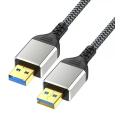 USB 3.0 알루미늄 합금 고속 연장 케이블 5Gbps 남성-여성 OTG 컴퓨터 드라이브 마우스 키보드, 05 0.5m, 01 M-M