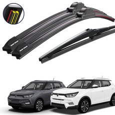 쉽딱 트리플 전면 후방 와이퍼 3P 세트, 티볼리/아머X100(15~19)