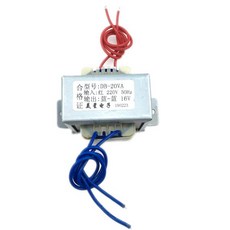 EI 유형 20W 변압기 220V ~ AC16V 전류 1.2A AC EI57, 1개