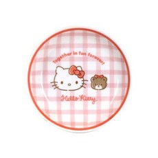 산리오 헬로키티 소메츠케 미니접시 체크, 1개