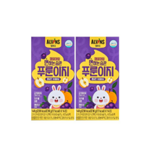 엘빈즈 매일매일 변하는 습관 푸룬이지 14p, 140g, 2개