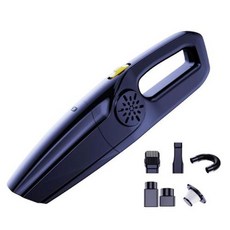 자동차 핸드 헬드 진공 청소기 습식 드라이 클리닝 휴대용 4000PA 자동차 Dustbuster USB 소형 경량 진공 청소기 자동차 키트, 2)B