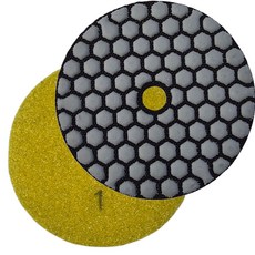 공구대왕 타일 연마패드 대리석 샌딩 폴리싱 다이아몬드연마 패드, 10개