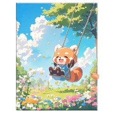 피포페인팅 DIY 명화그리기 유화 그림 그리기 아크릴화 30*40cm, 26타입, 1개