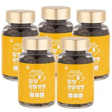 강아지 관절영양제 고함량 슬개골탈구 증상 연골 디스크 관리 콘드로이친 댕이수랏간 침향 관절쌩쌩 100g, 5개, 뼈/관절강화