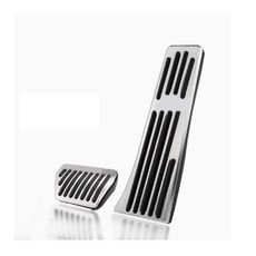 자동차 가스 브레이크 페달 고무 미끄럼 방지 발판 풋 커버 패드, 3. AT 2pcs, 기본