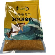 Fishing고고 잉어 붕어떡밥 골드포포취 버블볼0.5mm, 500g, 1개