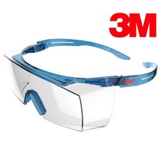 3M 보안경 SF-3701ASA 안경위에사용가능 보호안경 안전안경, 투명, 1개