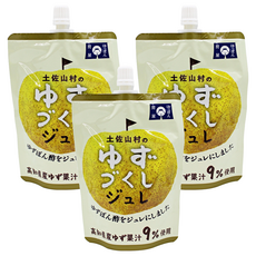 유즈즈쿠시 유자 듬뿍 줄레, 155g, 3개