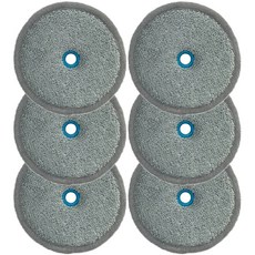 에브리봇(엣지/쓰리스핀) 호환 극세사 물걸레 패드 리필, 3장, 2개