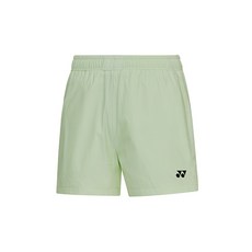 YONEX 中性款羽毛球短褲 221PH005U 淺綠色