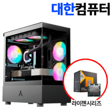 라이젠5 7500F 16GB 500GB RTX5060 조립컴퓨터 조립PC 배그 롤 오버워치2 피파 발로란트 아이온2, MAC OS, 지포스 RTX 5060