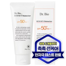 닥터바이오 에코 모이스처라이저 선크림 SPF50+ PA++++, 100g, 1개