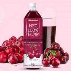 타트체리원액 NFC 착즙 100퍼센트 무첨가 과일주스 1L 대용량, 타트체리패트 1L