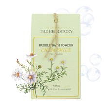 더허브스토리 입욕제 버블바스 파우더 캐모마일 80g, 1개