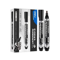 DELI 에브리 유성매직 2.5mm 블랙pjy1+5kvD