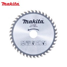 정품 마끼다 원형톱날 D-66999 목공용 125mm x 40T x 1.7mm 팁쏘, 1개