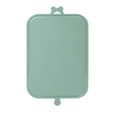 네오실리 국산 프리미엄 실리콘 걸이형 양면 도마, 1개, 딥그린