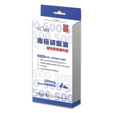 Vcare 犬貓保健, 1個, 蝦油營養補充條 關節保健17g*10條