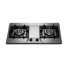 喜特麗 JT-GC202S 不鏽鋼瓦斯爐 檯面爐 2級能效 安全熄火, 天然氣