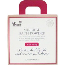 에뮬 미네랄 목욕 파우더 1500g, 1개