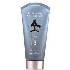 네슈라 얼굴세안 스킨후리 퍼펙트 클리어 숯 팩 120g, 1