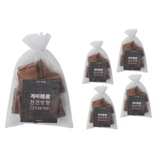 마린우드 계피주머니 시나몬스틱 천연계피, 5개, 40g