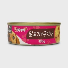 (10개묶음)[참좋은간식] 헬로도기캔 (닭고기 구기자/100g), 10개, 1L, 기타