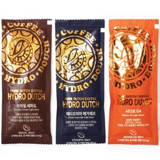 하이드로 더치커피 원액 콜드브루 (세하도 40팩+예가체프 40팩+시다모 40팩) 총 120팩 혼합세트, 1개