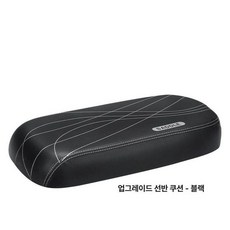 전기자전거 등받이 팔걸이 보조, 1개, 랙 블랙