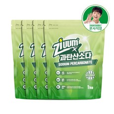 슈가버블 지움 단일성분 과탄산소다 1kg 4개, 슈가버블 지움 단일성분 과탄산소다 1kg, 4개