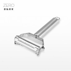 ZERO原點居家 不鏽鋼雙頭刨絲器 削皮刀 廚房多功能削皮/刨絲神器, 1個
