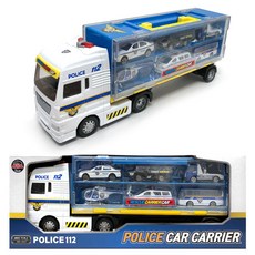 미카-경찰 카캐리어 POLICE 112, 혼합색상, 1개