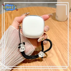 Redmi Buds 6 Play 액티브 케이스 보호용 투명 TPU 커버 끈 블루투스 이어폰 쉘, 02 Redmi Buds 6 Play, 06 Clear-paqia Lanyard