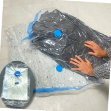 밸브 벨브형 진공 압축팩 이불 의류 투명 소형 40 X 60 cm, 본상품