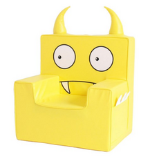 폴더웨이 깨비 키즈소파, 옐로우 홈인테리어/가구 반품 최저가 23,510원