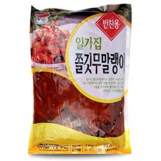 일가집 쫄깃무말랭이, 1kg, 3개