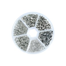 루앤블리 부자재 풀키트 7종 부자재 세트, 1개, 진한 실버