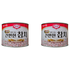 롯데웰푸드 참치캔 기획 김밥 비빔밥 찌개 간편한 참치 식당 식재재, 2개
