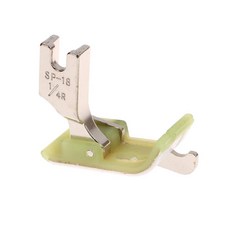 좌우 엣지 가이드 프레서풋 싱글 니들 직선 록 재봉틀 재봉, 색상: 4. 14R, 1개