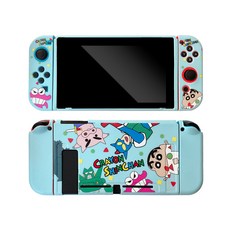 귀여운 푸른 짱구 캐릭터 닌텐도 스위치 소프트 케이스, Switch, 1개
